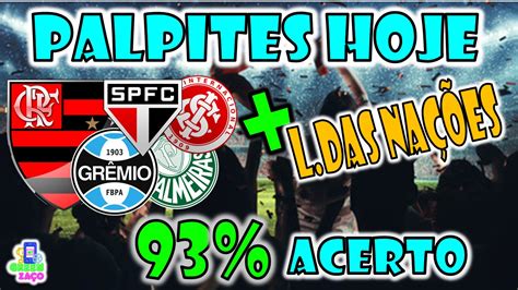 palpites de jogos de hoje brasileiro.